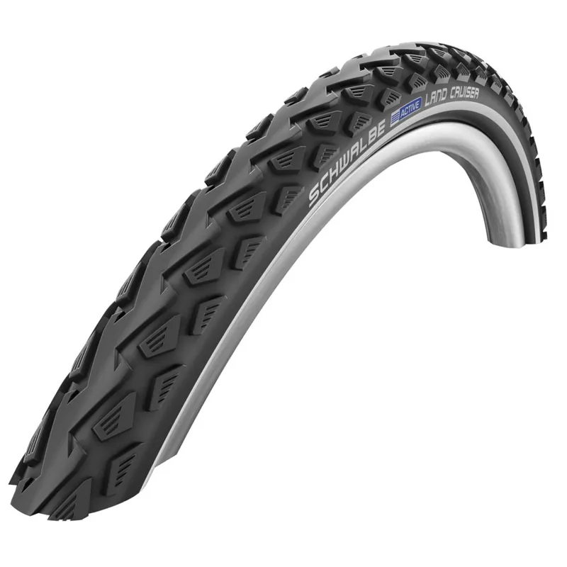 Schwalbe Land Cruiser 700x35c KG TS Tire in Black-1