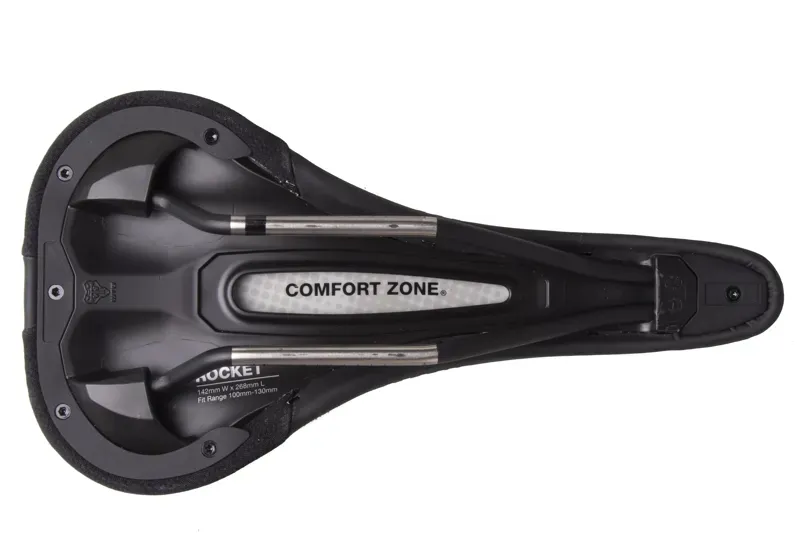 WTB Medium Steel Rocket Fusion Form Saddle in Black-6