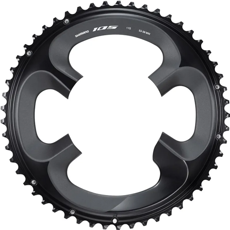 Shimano Spares 105 FC-R7000 11-Speed Chainring in Black-5